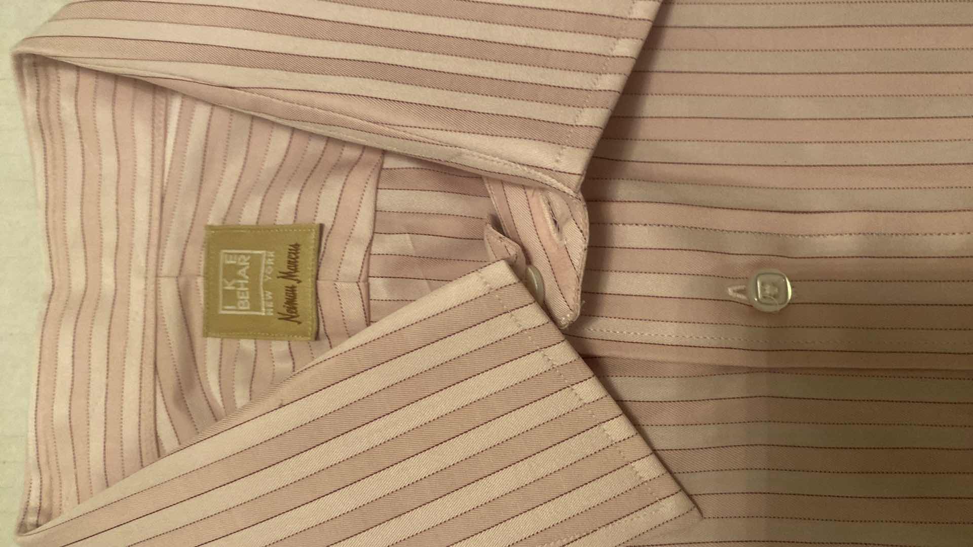 Photo 1 of 10-  DESIGNER LONG SLEEVE DRESS SHIRTS SIZE  17 & X LARGE (SOME WITH TAGS)