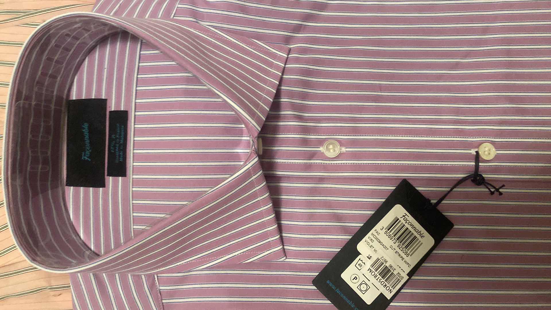 Photo 1 of 10-  DESIGNER LONG SLEEVE DRESS SHIRTS SIZE  17 & X LARGE (SOME WITH TAGS)