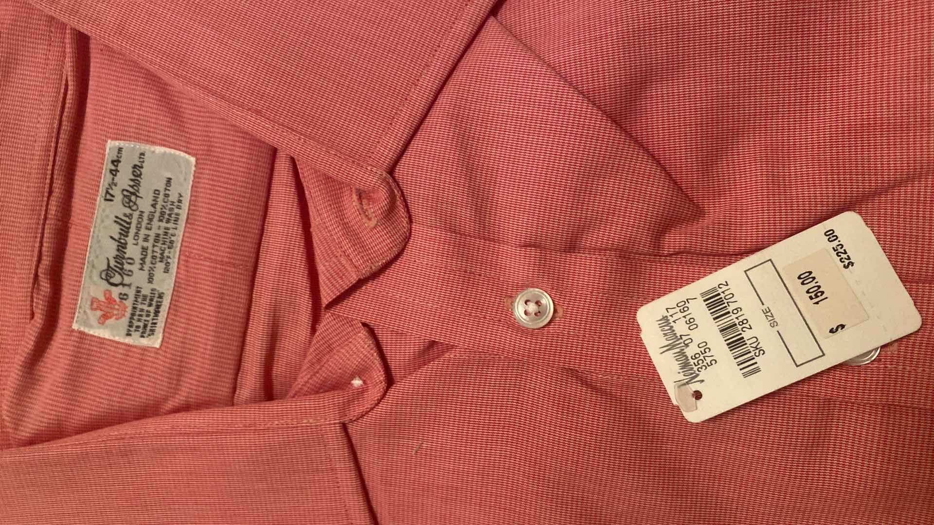 Photo 1 of 10-  DESIGNER LONG SLEEVE DRESS SHIRTS SIZE  17 & X LARGE (SOME WITH TAGS)