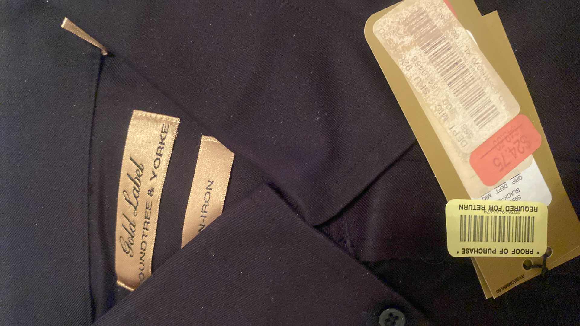 Photo 1 of 7 - DESIGNER LONG SLEEVE DRESS SHIRTS SIZE  17 & X LARGE (SOME WITH TAGS)