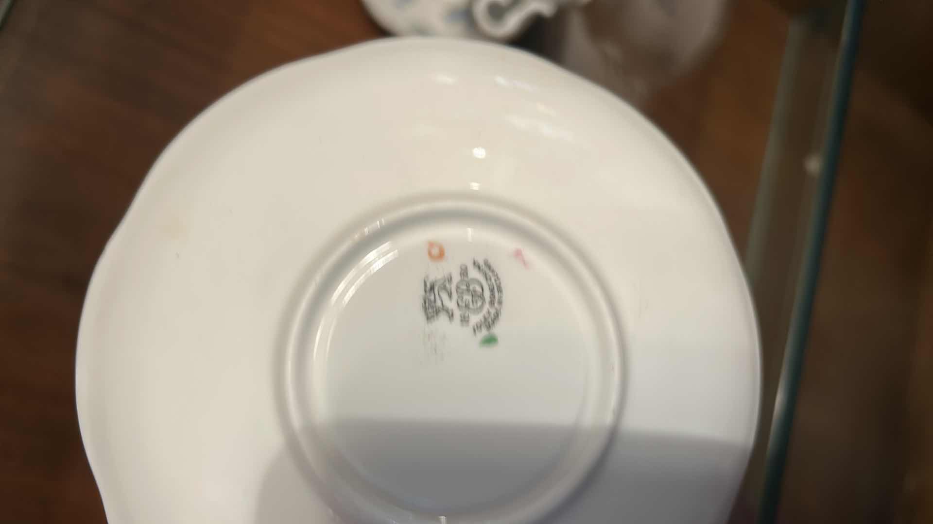 Photo 1 of 4 VINTAGE PORCELAIN CUP AND SAUCER SETS