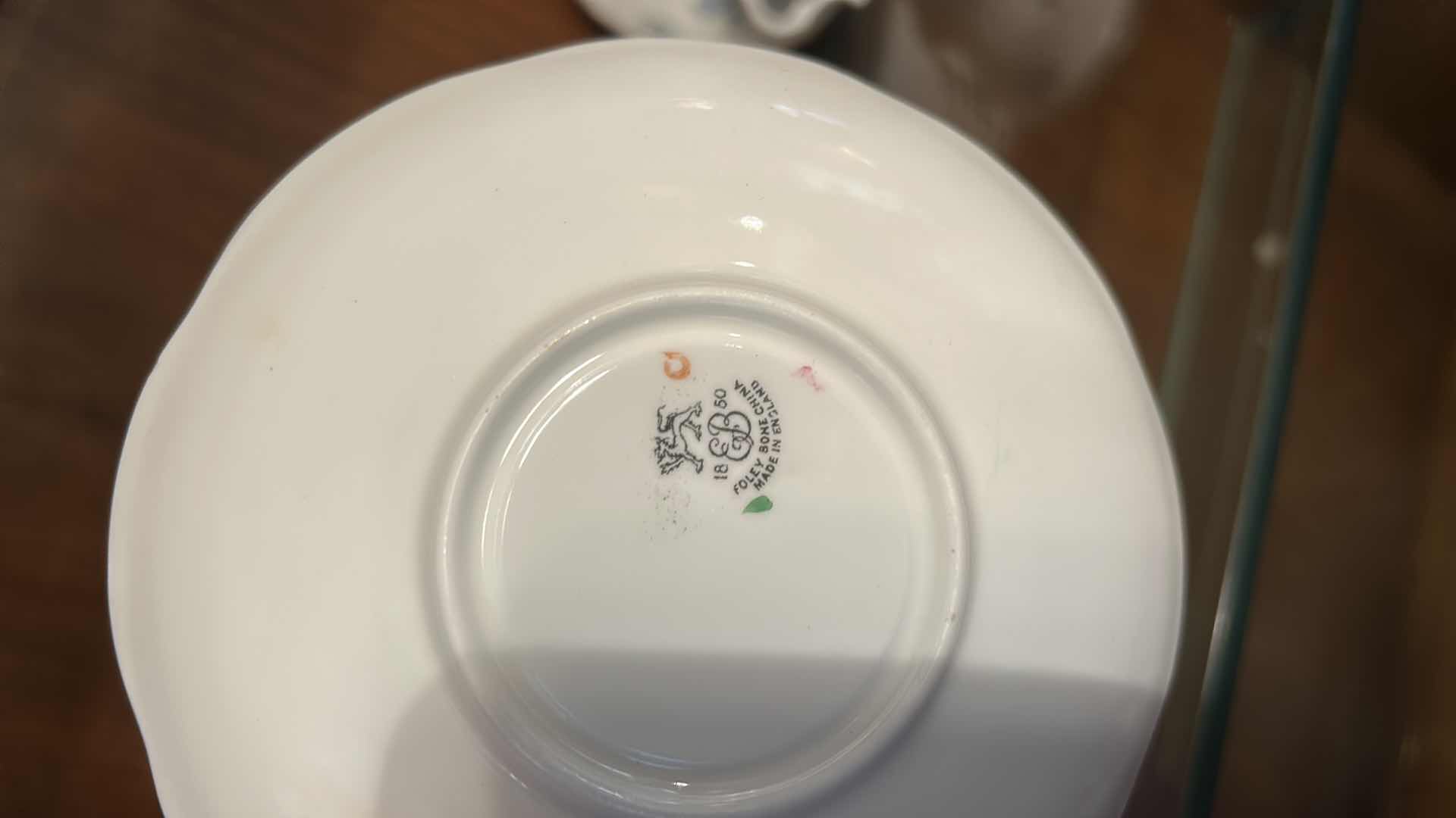 Photo 1 of 4 VINTAGE PORCELAIN CUP AND SAUCER SETS