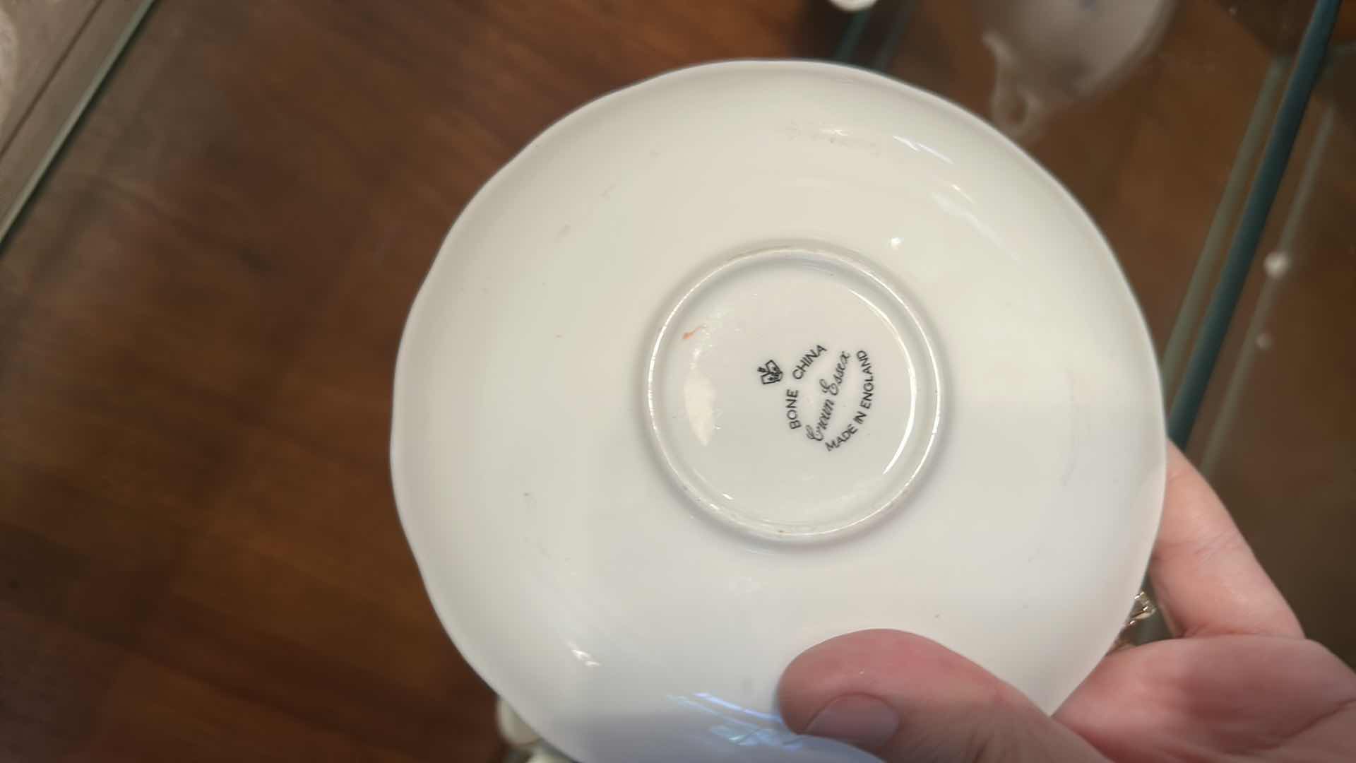 Photo 1 of 4 VINTAGE PORCELAIN CUP AND SAUCER SETS