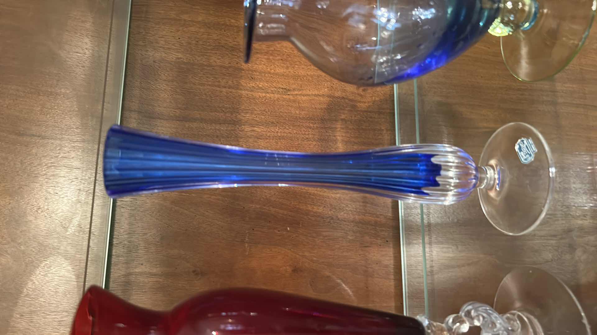 Photo 1 of VINTAGE ITALIAN ART GLASS VASES, (TALLEST H10.5”)
