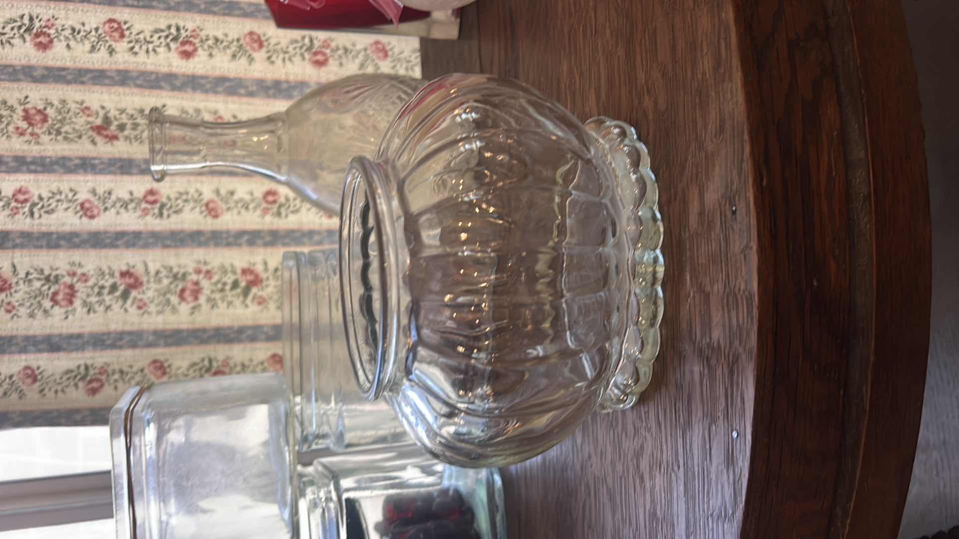Photo 1 of 12- COLORED & CLEAR GLASS VASES VARIOUS SIZES