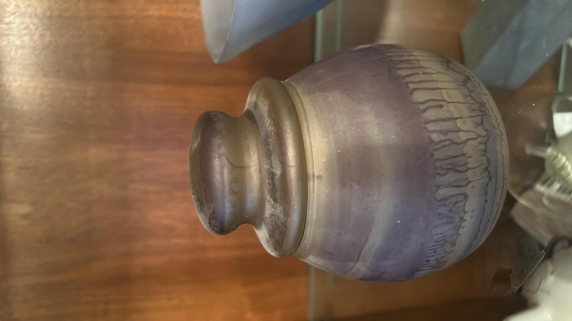 Photo 1 of 6 PC COLORED GLASS VASES & BOWLS