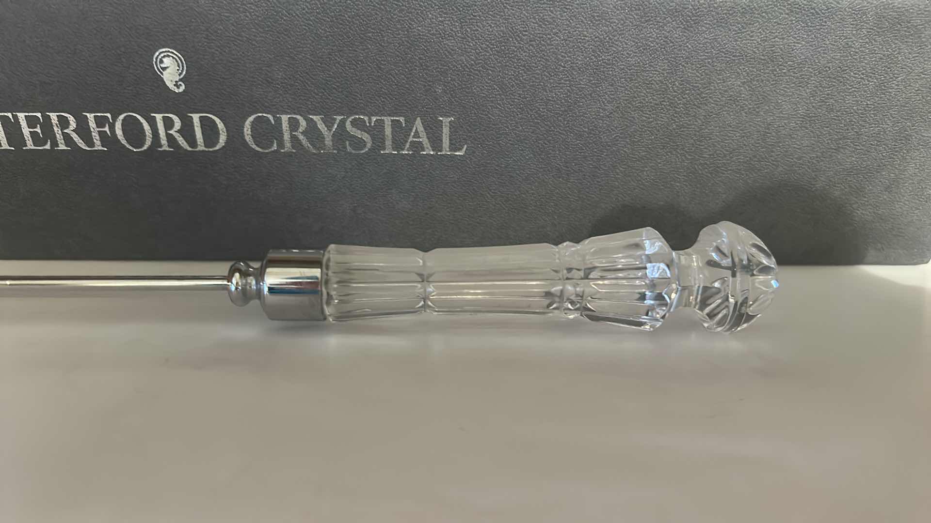 Photo 1 of WATERFORD CRYSTAL CANDLE SNUFFER