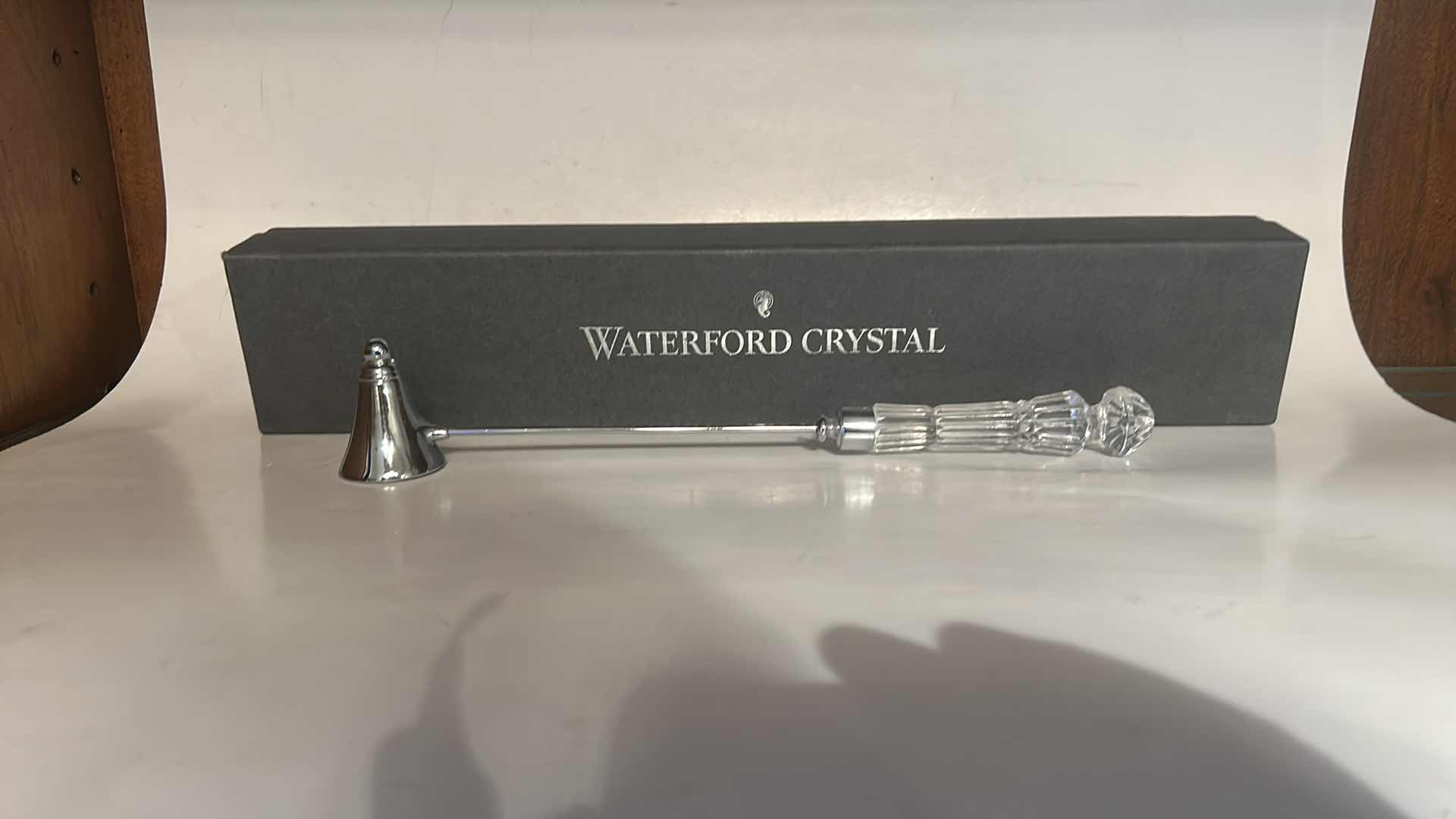 Photo 1 of WATERFORD CRYSTAL CANDLE SNUFFER