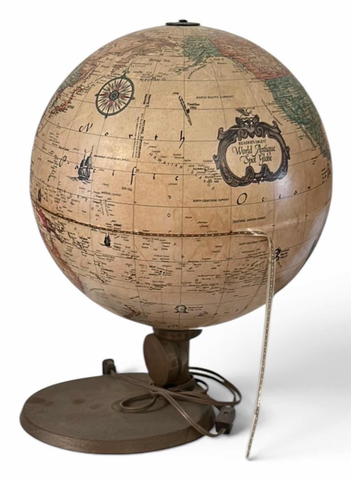 Photo 1 of VINTAGE LIGHT UP GLOBE H16”