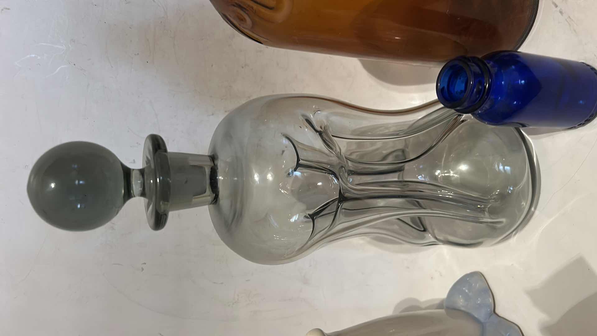 Photo 1 of COLLECTION OF BOTTLES, VASES, DECANTER AND MORE