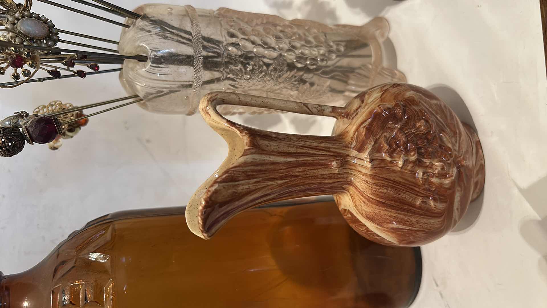 Photo 1 of COLLECTION OF BOTTLES, VASES, DECANTER AND MORE