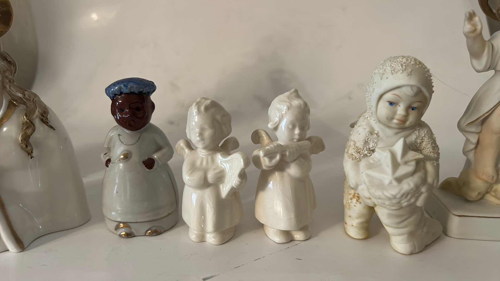Photo 1 of FIGURINES - ANGELS AND RELIGIOUS STATUES (TALLEST H8”)