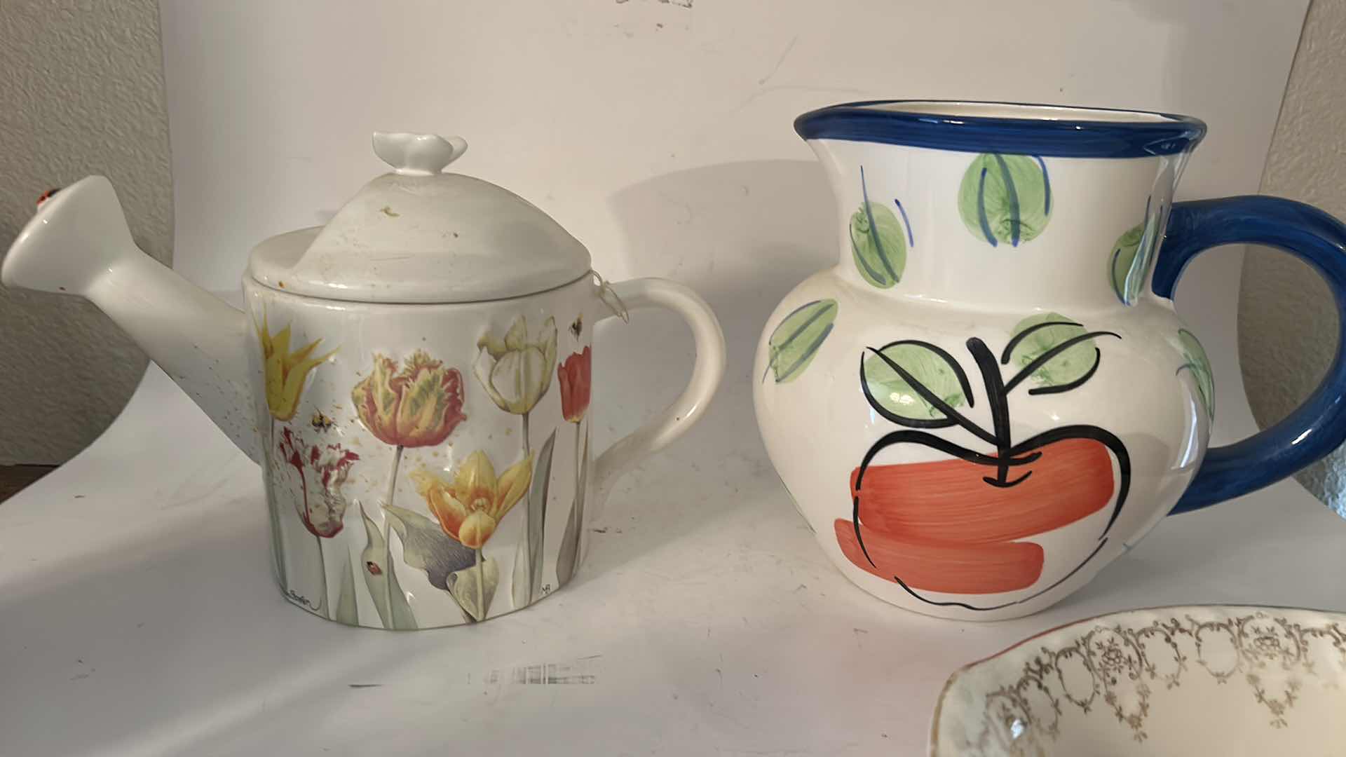 Photo 1 of COLLECTION OF CERAMIC PITCHERS AND MORE