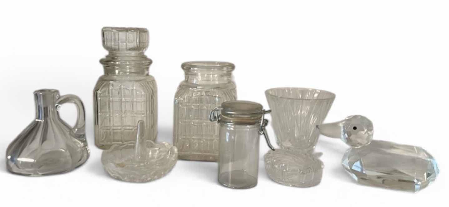 Photo 1 of 8 PC GLASS COLLECTION
