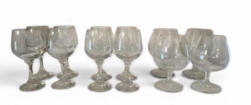 Photo 1 of 12 VINTAGE STEMWARE PIECES