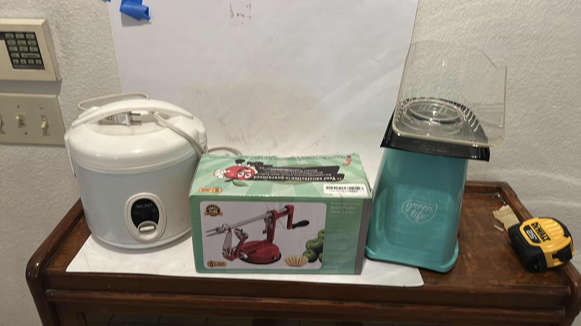 Photo 1 of KITCHEN APPLIANCES- RICE COOKER, POPCORN POPPER, APPLE CORER