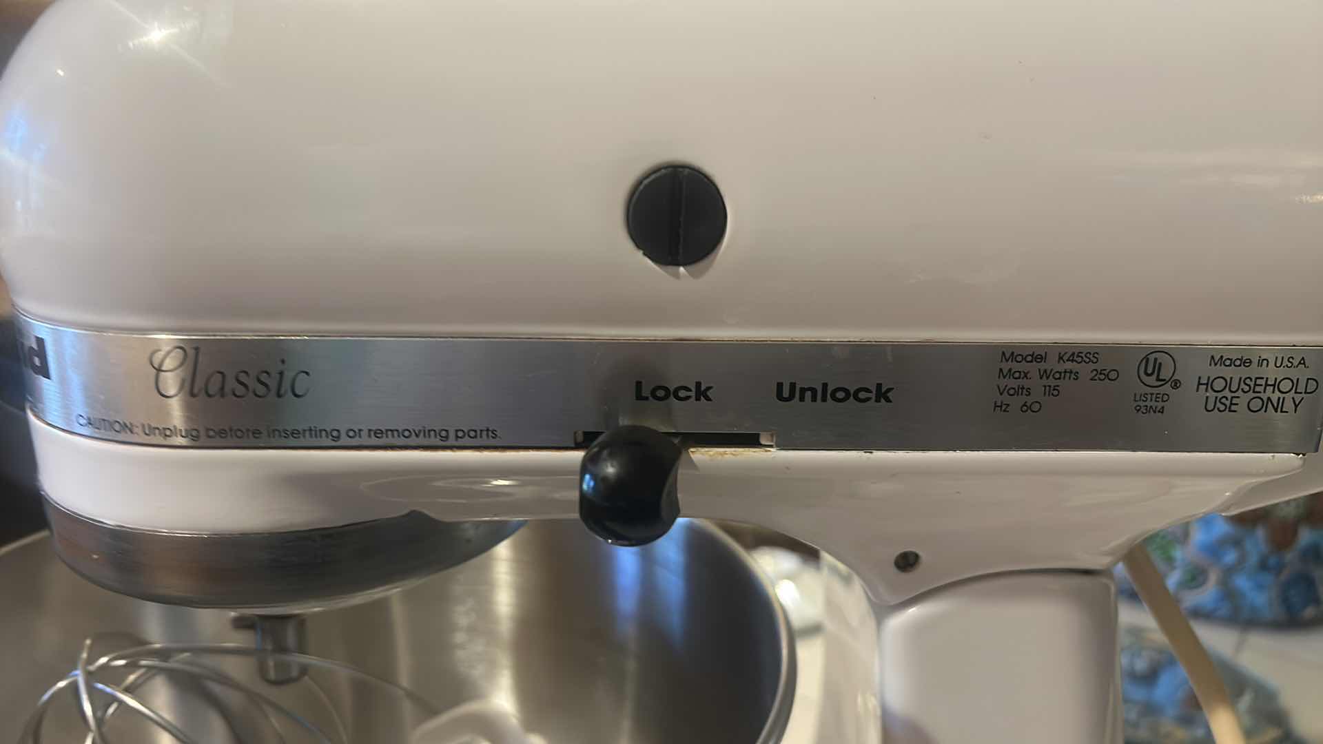 Photo 1 of KITCHEN AID MIXER