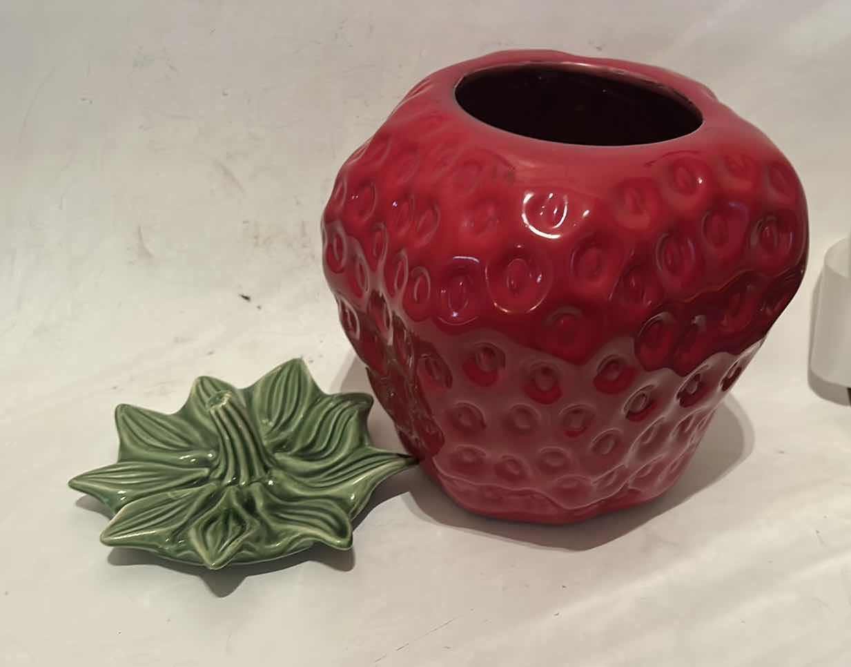 Photo 1 of STRAWBERRY COOKIE JAR H10”
