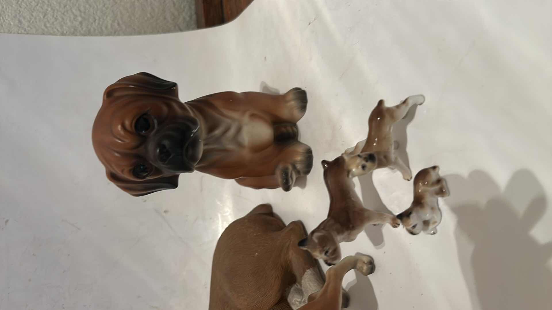 Photo 1 of 9 DOG FIGURINES