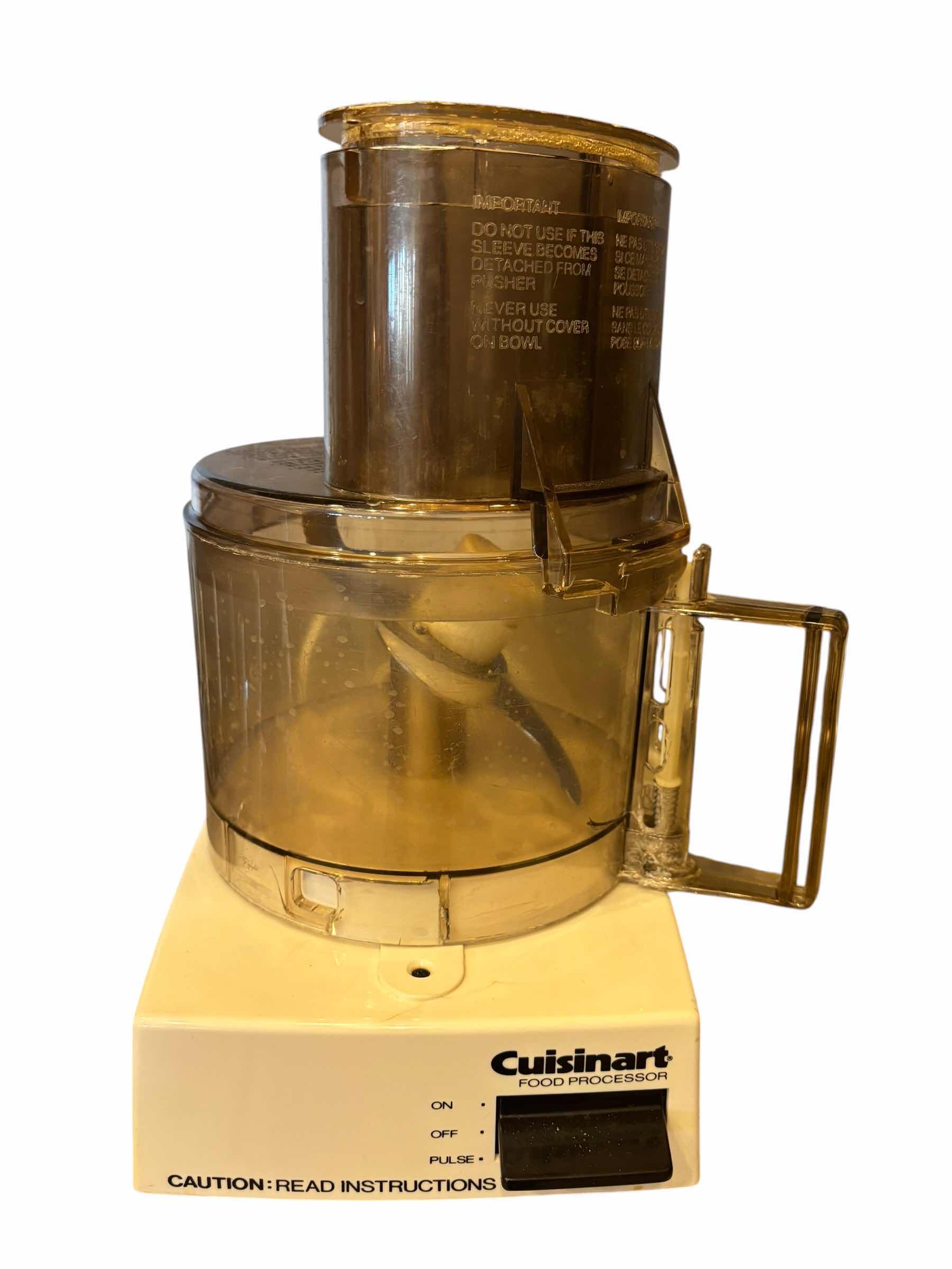 Photo 1 of VINTAGE 1990S CUISINART LITTLE PRO PLUS FOOD PROCESSOR SYSTEM