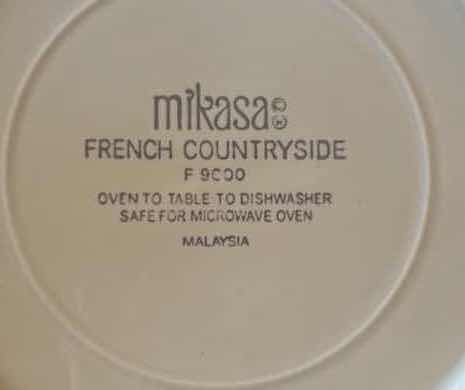 Photo 1 of (16)PCS MIKASA FRENCH COUNTRYSIDE WHITE F 9000 RIM SOUP BOWL D8.5” (SEE NOTES)