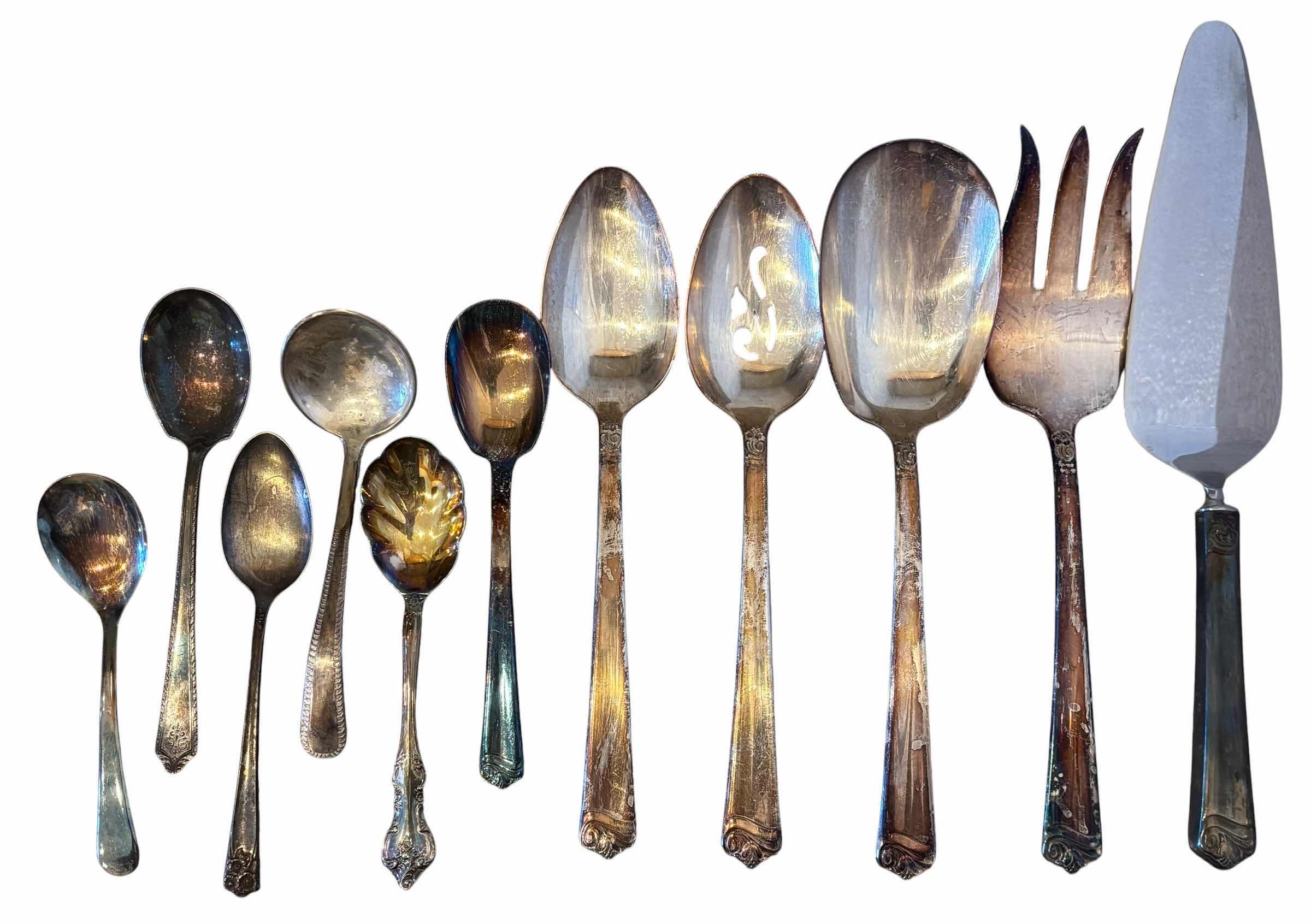 Photo 1 of COLLECTION OF SILVER PLATED SILVERWARE (23 PIECES)