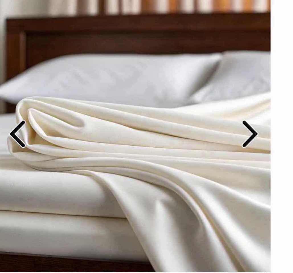 Photo 1 of BAMBOO IS BETTER CREAM 100% BAMBOO FIBERS TWIN BED SHEET SET