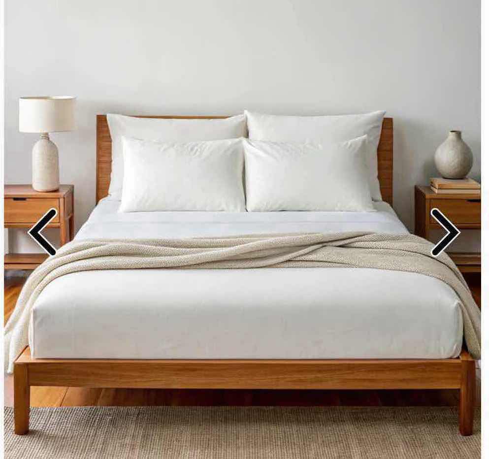 Photo 1 of BAMBOO IS BETTER CREAM 100% BAMBOO FIBERS FULL BED SHEET SET