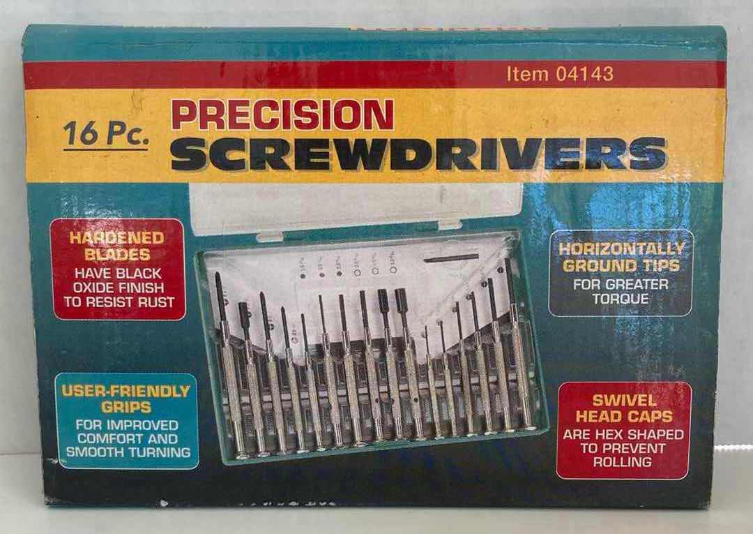 Photo 1 of WARRIOR 12PC SCREW EXTRACTOR SET & PRECISION 16PC SCREWDRIVER SET