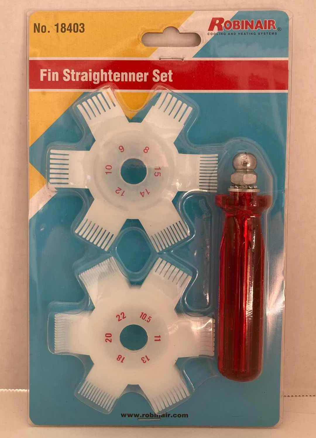 Photo 1 of NEW ROBINAIR 18403 FIN STRAIGHTENNER SET