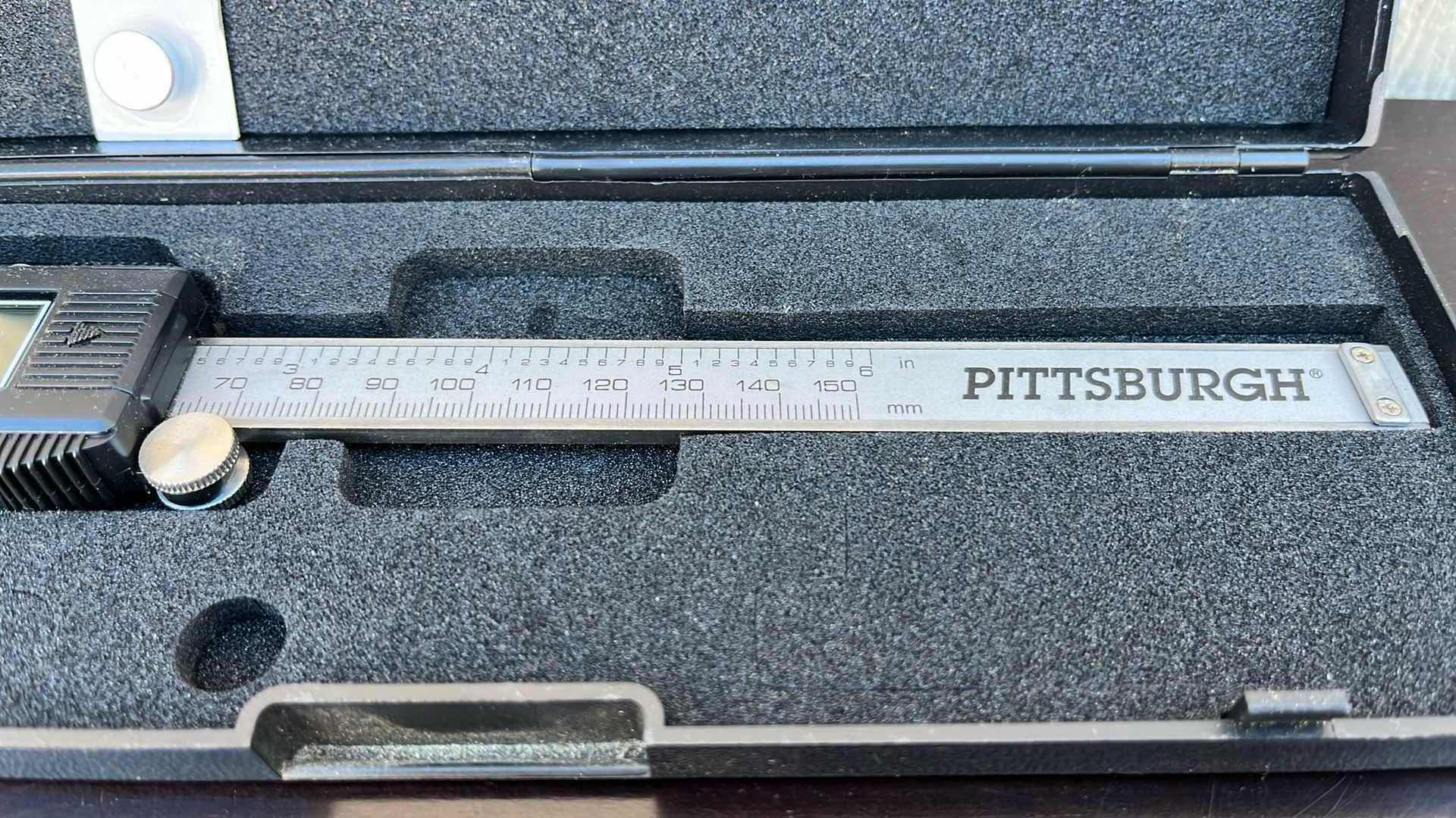 Photo 1 of PITTSBURGH 6” DIGITAL CALIPER 47257 W HARD CASE