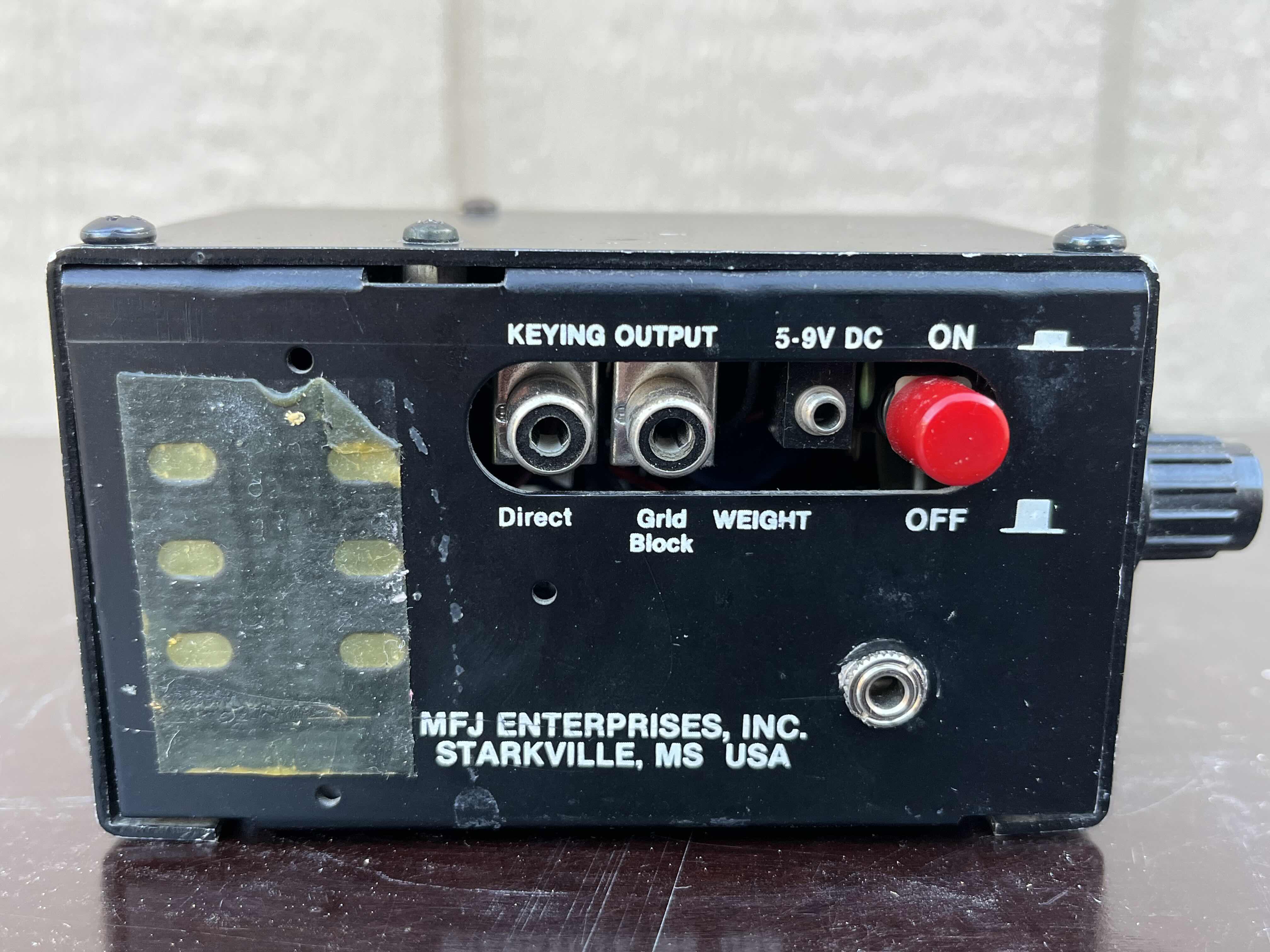 Photo 1 of MFJ PACESETTER  ELECTRONIC KEYER PADDLE MODEL MFJ-422B-X