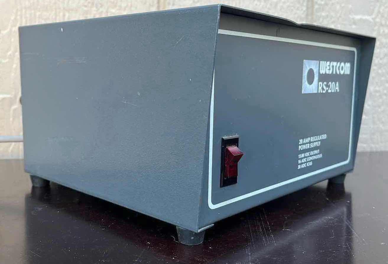 Photo 1 of WESTCOM 20 AMP REGULATED POWER SUPPY