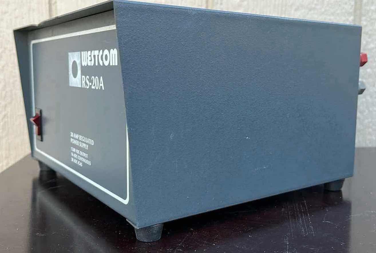 Photo 1 of WESTCOM 20 AMP REGULATED POWER SUPPY