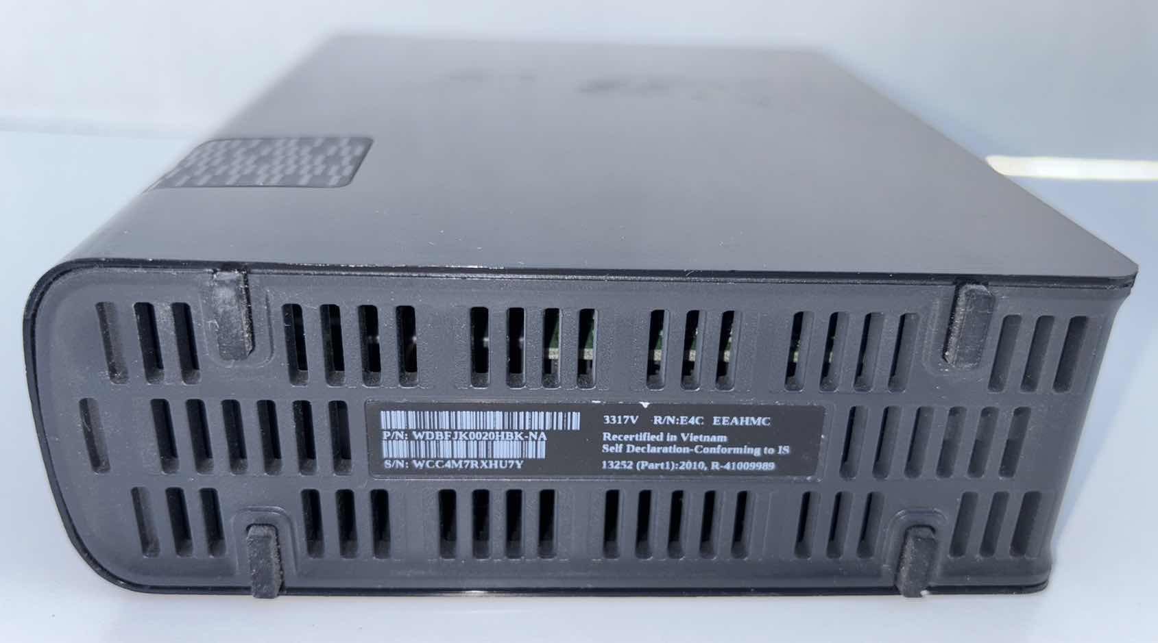 Photo 1 of WD 2TB MY BOOK DESKTOP EXTERNAL HARD DRIVE, USB 3.0 (WDBFJK0020HBK-NESN)