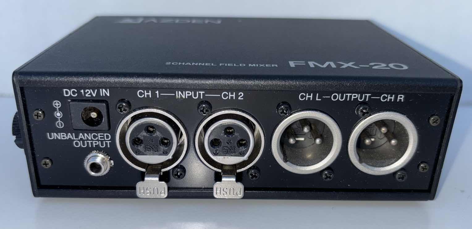 Photo 1 of AZDEN FMX-20 MICROPHONE FIELD MIXER