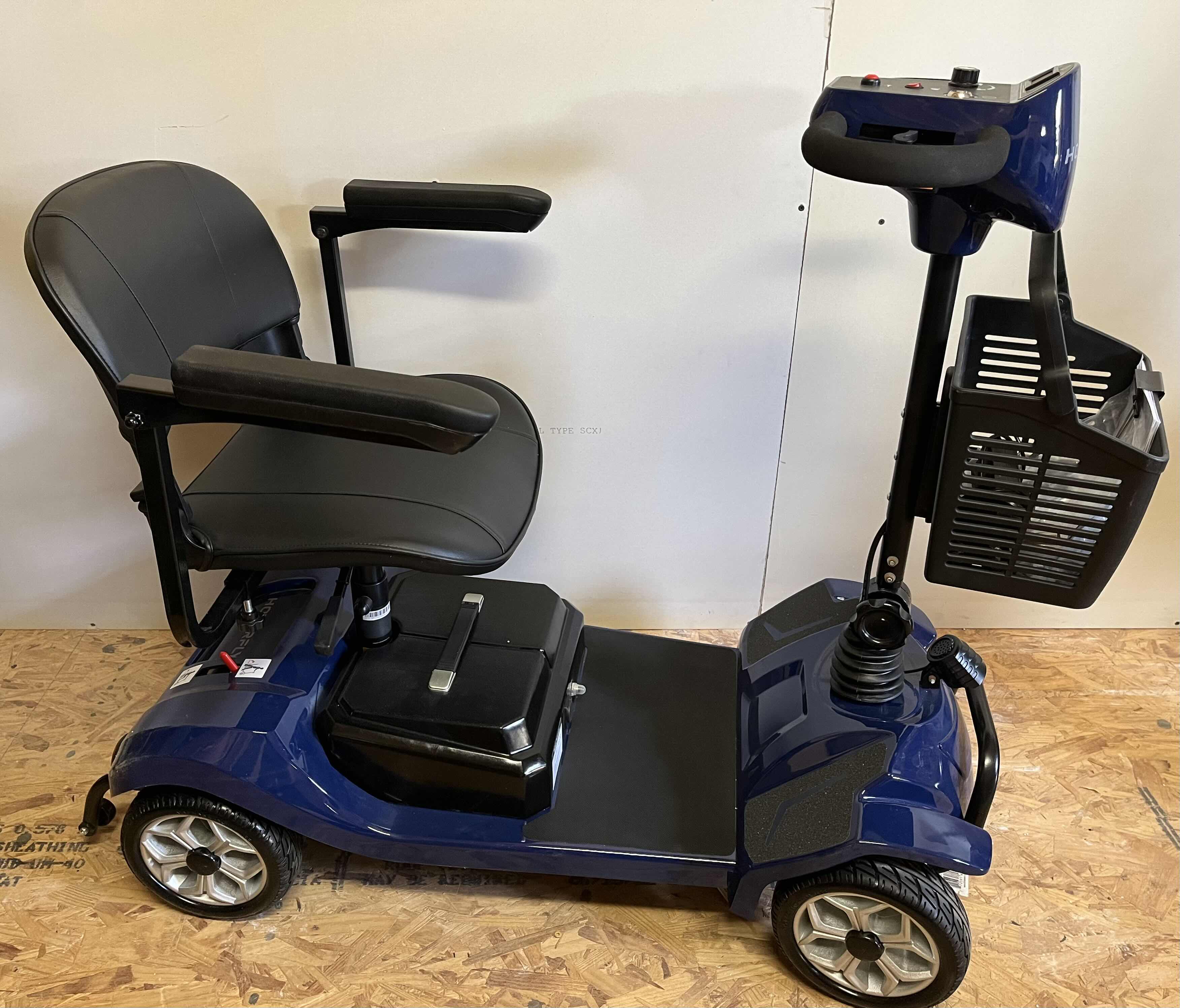 Photo 1 of HOVERFLY BLUE 4 WHEEL MOBILITY SCOOTER MODEL T4 (READ NOTES)