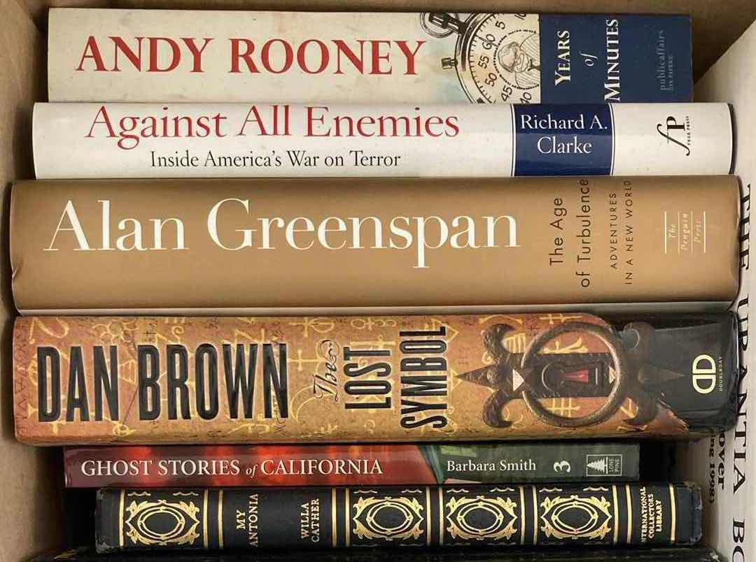 Photo 1 of BOOKS- NONFICTION HARD BACK & SOFT BACK BOOKS (18)