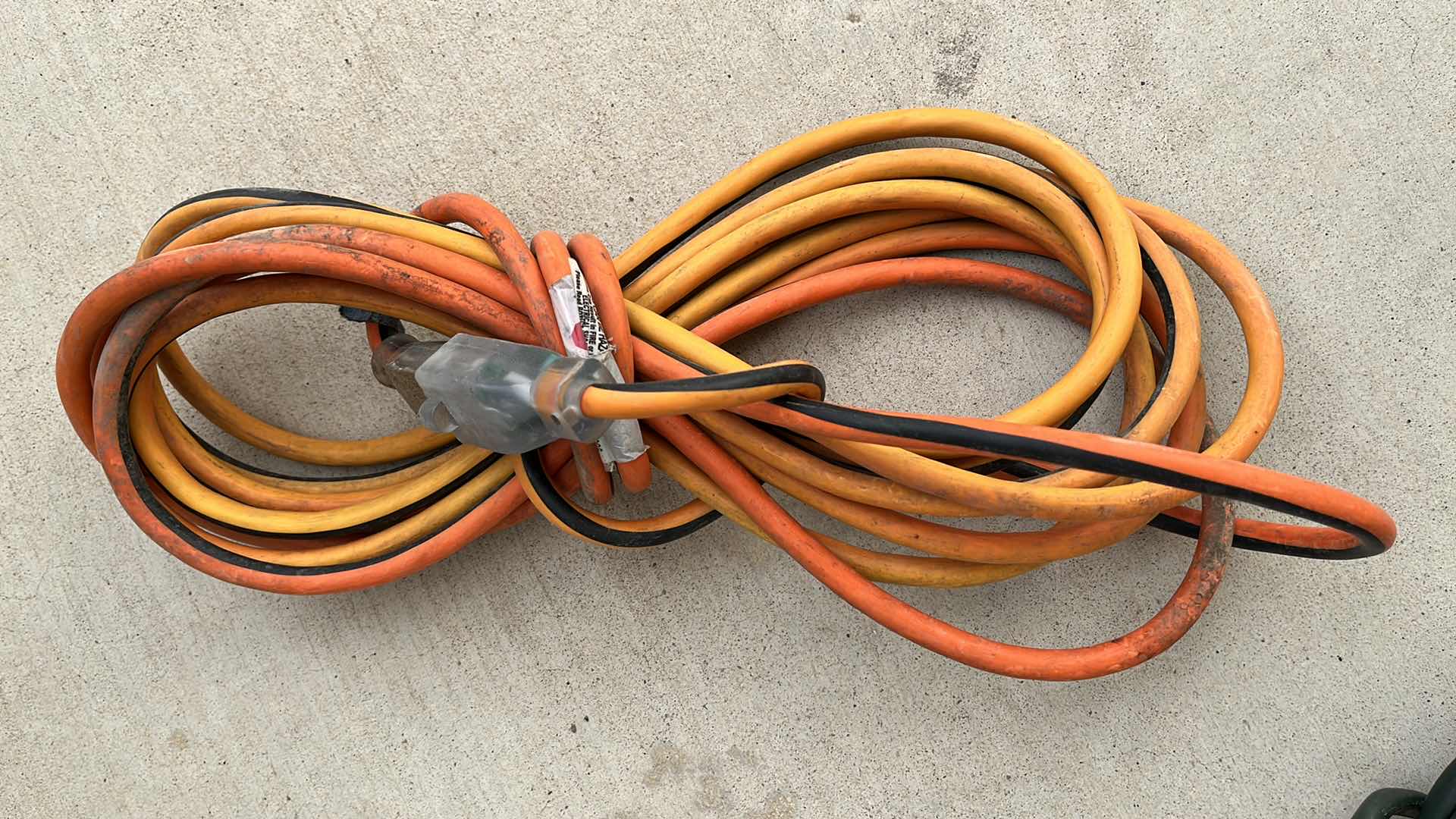 Photo 1 of EXTENSION CORDS-VARIOUS SIZES (3)