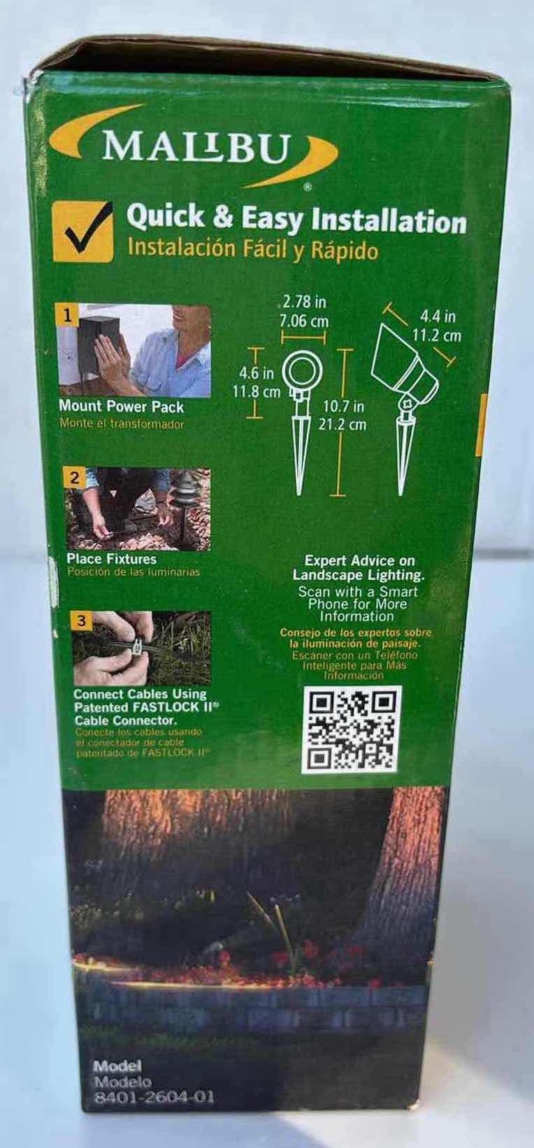 Photo 1 of MALIBU LED LOW VOLTAGE FLOODLIGHT EQUIVALENT 20W HALOGEN FLOODLIGHT (MODEL 8401-2604-01 (2)