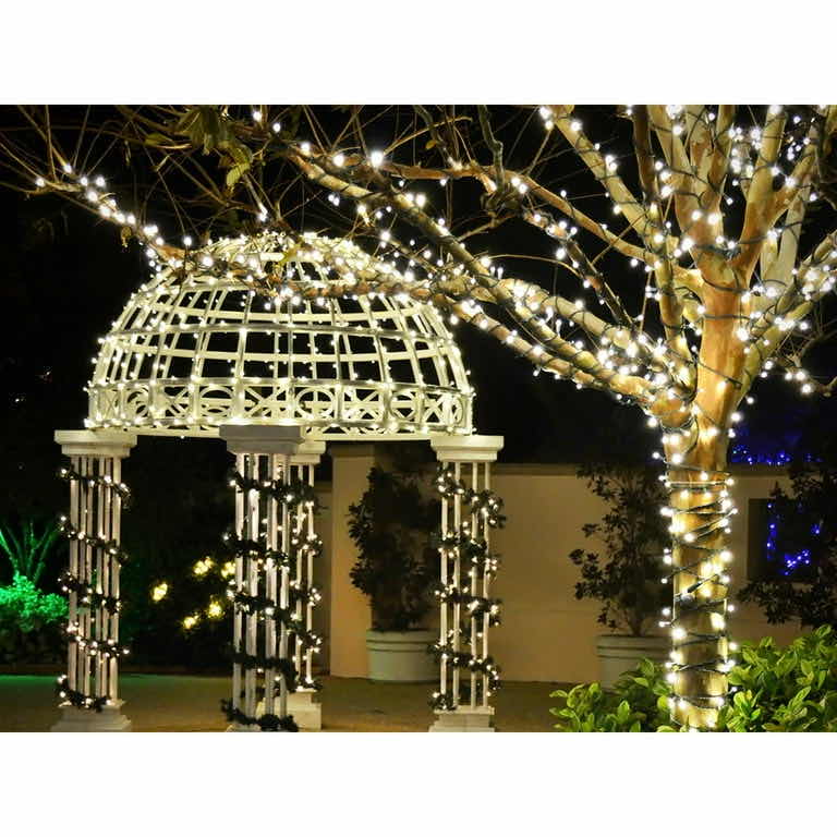 Photo 1 of NEW TOUCH OF ECO LITEUP 100 OUTDOOR SOLAR 100 LED STRING LIGHTS