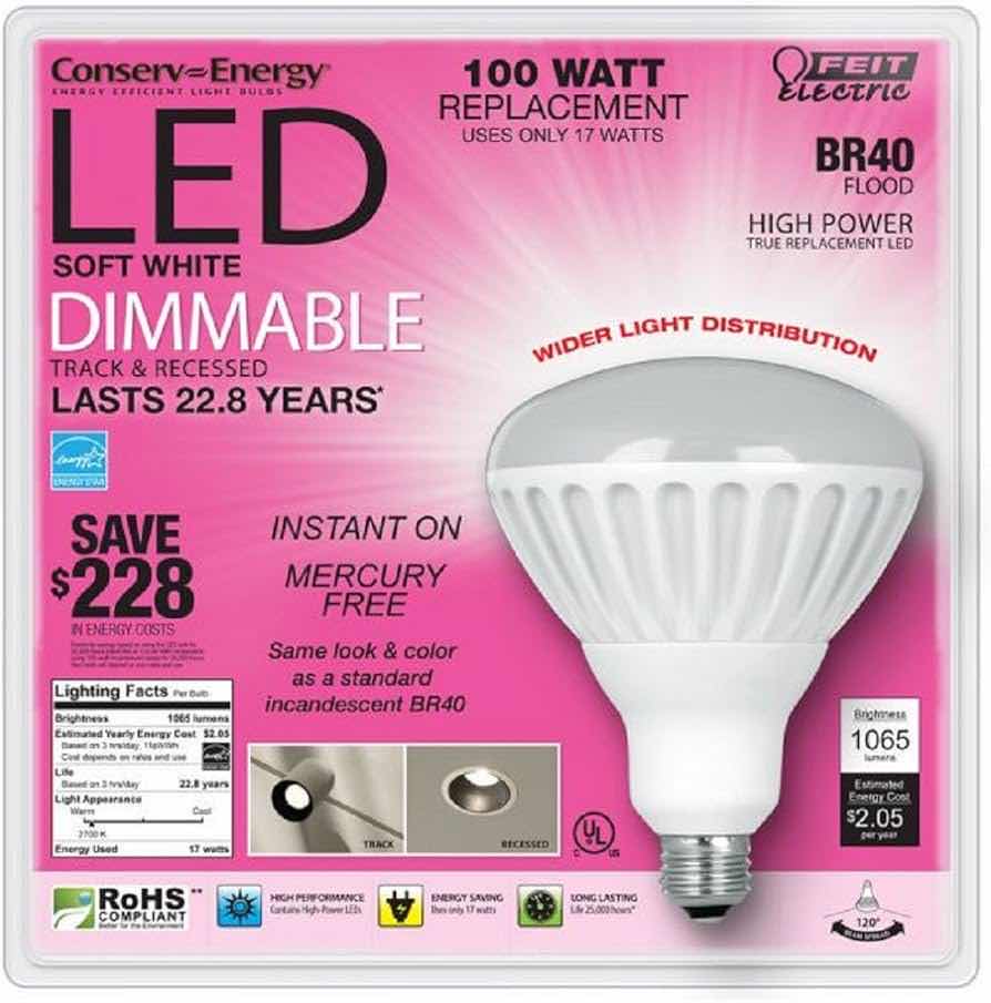 Photo 1 of NEW FEIT ELECTRIC CONSERV-ENERGY LED 100W REPLACEMENT BULB