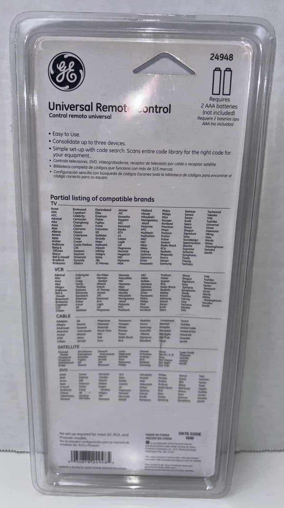 Photo 1 of VARIOUS CABLES & UNIVERSAL REMOTE