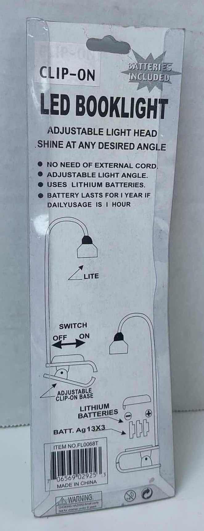 Photo 1 of NEW CLIP-ON FLEXIBLE LED BOOKLIGHTS (3)