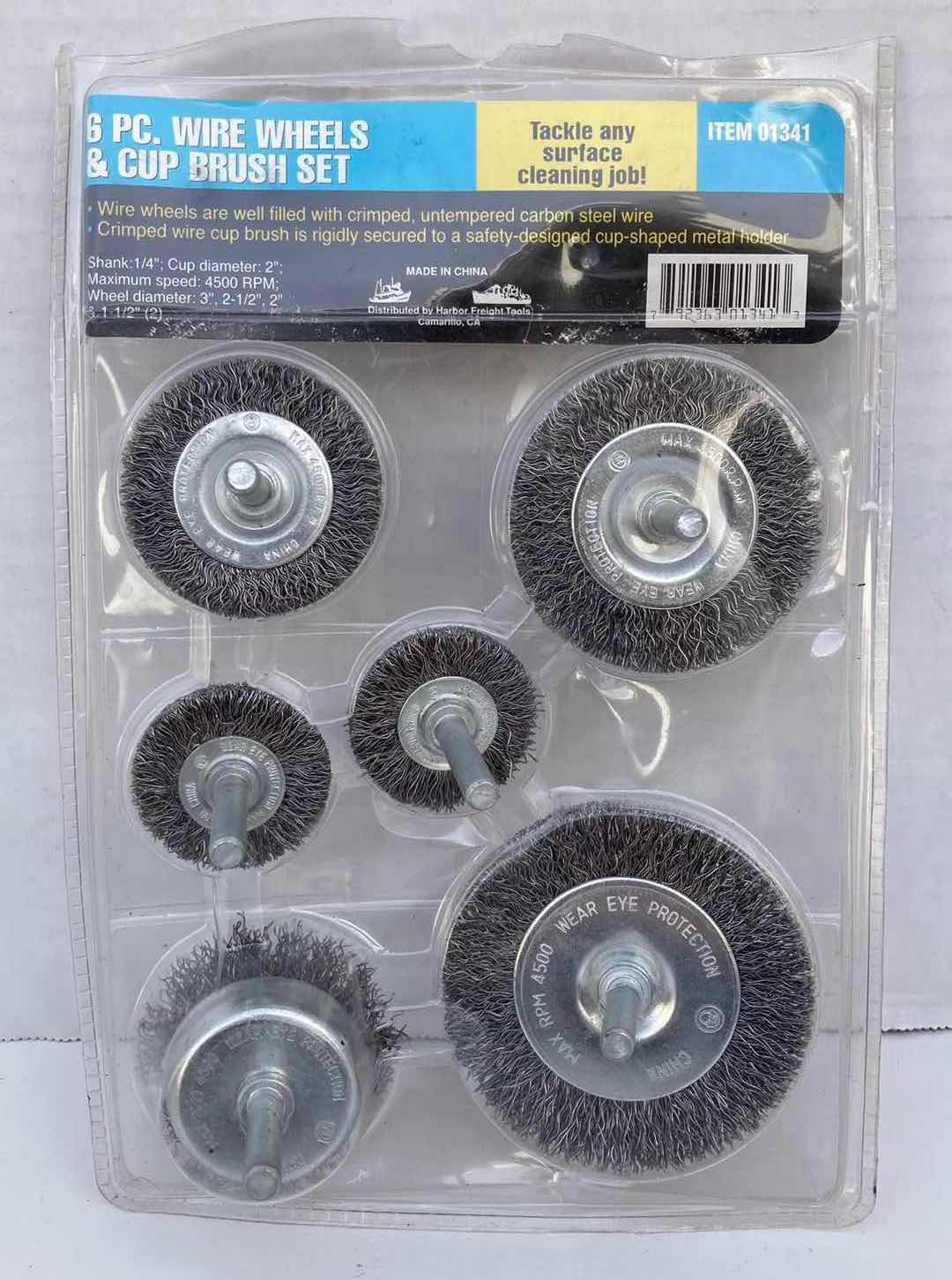 Photo 1 of WIRE WHEEL & CUP BRUSH SET (8)