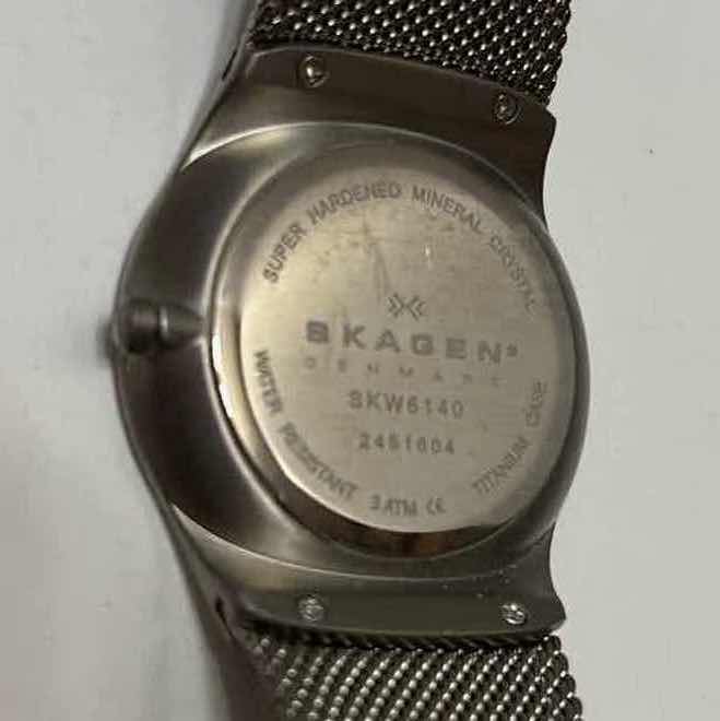 Photo 1 of SKAGEN DENMARK MENS GRAY MESH STRAPS ANALOG DIAL QUARTZ GENUINE WATCH (SKW6140)