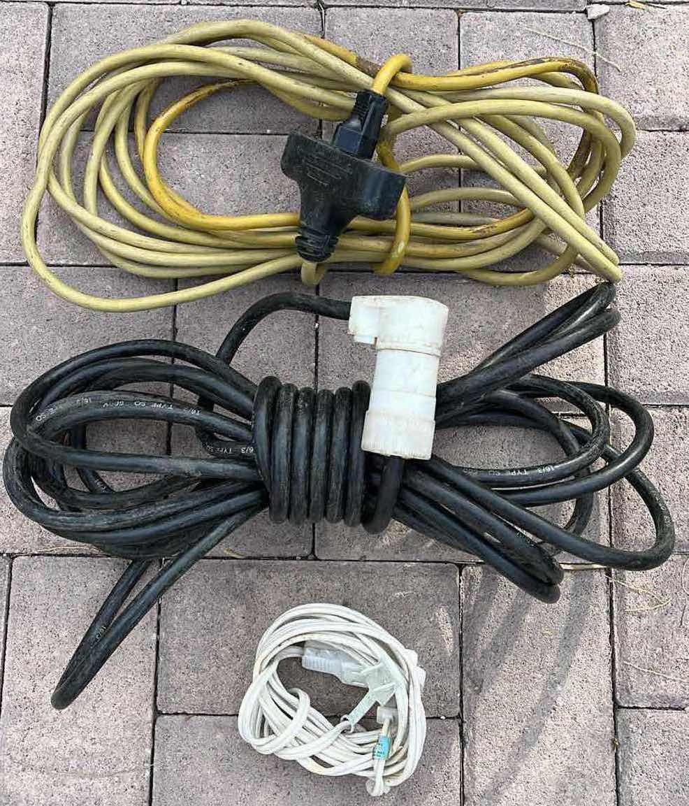 Photo 1 of EXTENSION CORDS- VARIOUS PURPOSES & LENGTH (6)