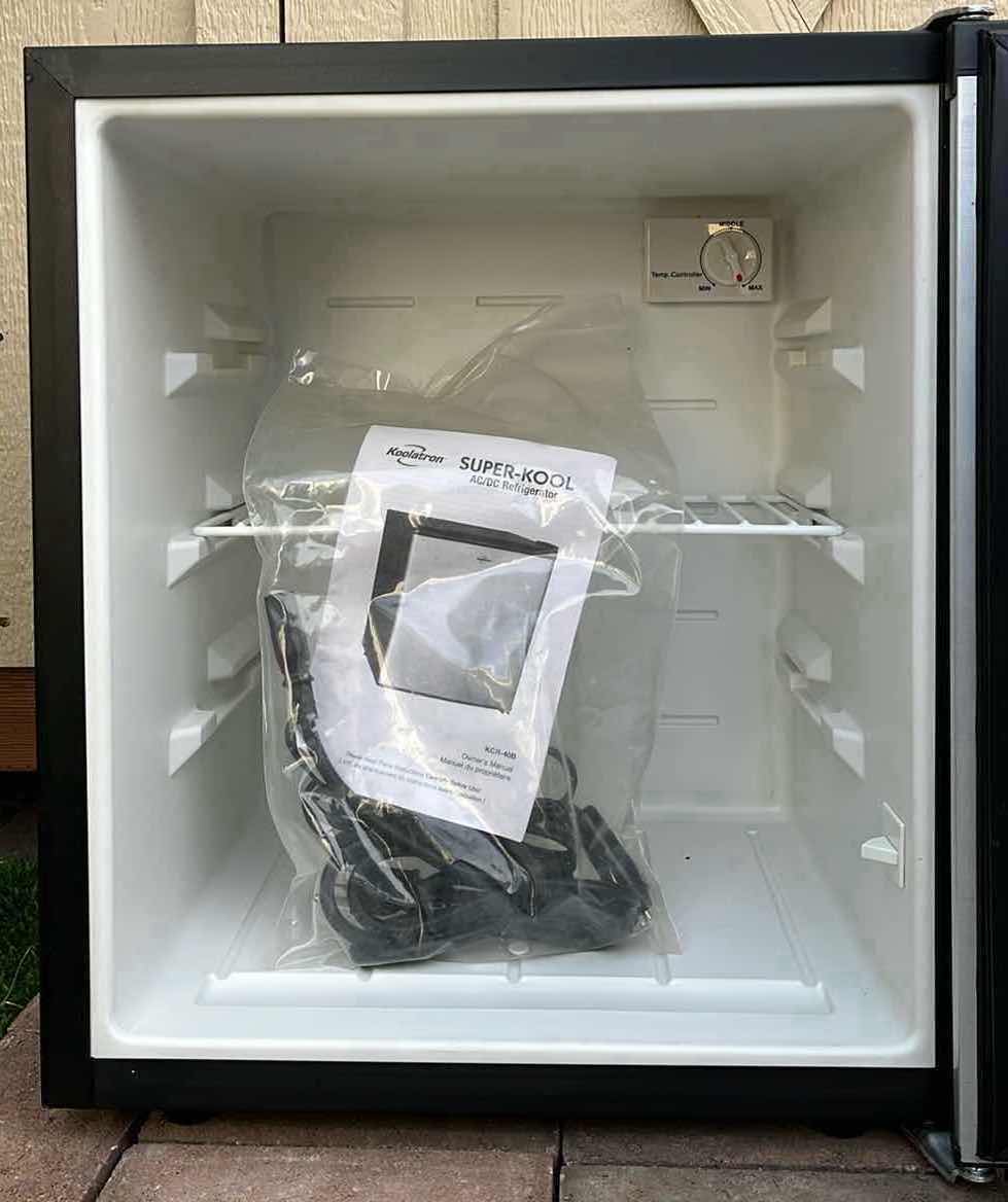 Photo 1 of KOOLATRON SUPER KOOL MINI AC/DC REFRIGERATOR MODEL KCR-40B