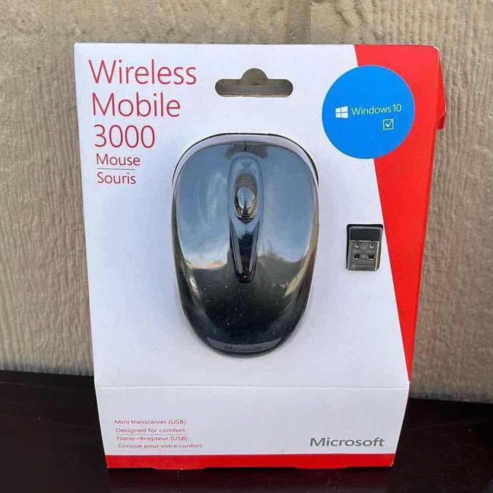 Photo 2 of MICROSOFT MOBLE 3000 WIRELESS MOUSE & E-SOURCE 2.4GHZ OPTICAL WIRELESS MOUSE