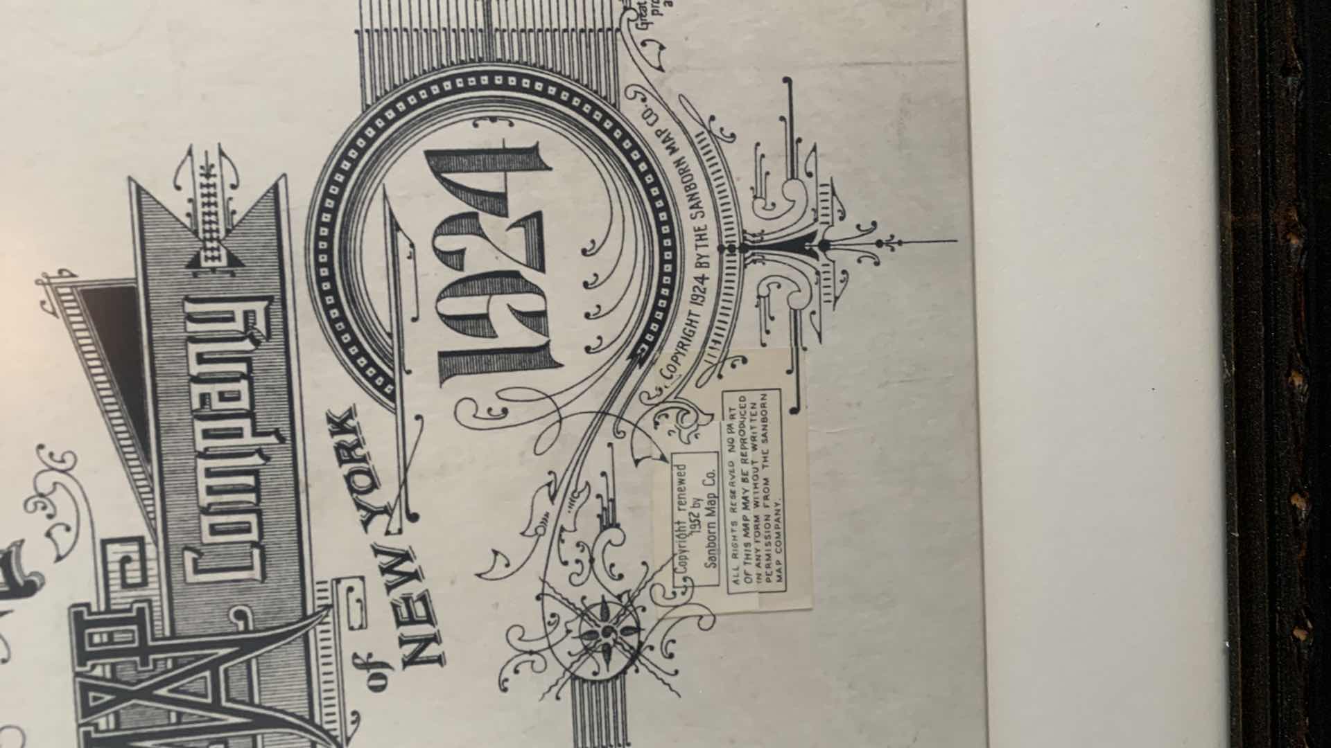 Photo 1 of INSURANCE MAP OF SIOUX CITY PRINT 
24” X 28”